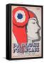 The Witness, Caricature of Marianne, from 'Parlons Francais', 1st July 1934-Paul Iribe-Framed Stretched Canvas