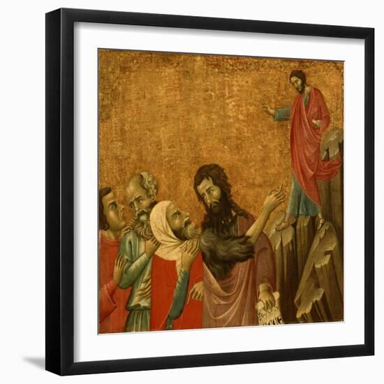 The Witness of John the Baptist, 1310–20-null-Framed Giclee Print