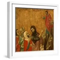 The Witness of John the Baptist, 1310–20-null-Framed Giclee Print