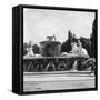 The Wittelsbacherbrunnen, Munich, Germany, C1900s-Wurthle & Sons-Framed Stretched Canvas