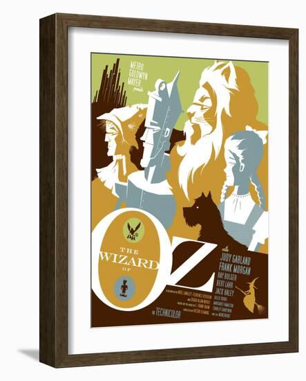 The Wizard of Oz, 1939-null-Framed Art Print