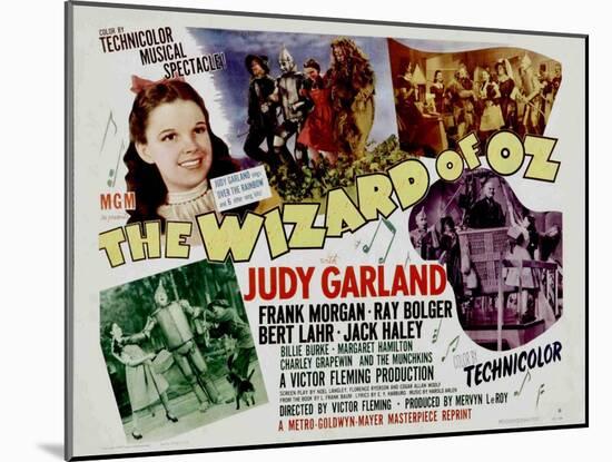 The Wizard of Oz, 1939-null-Mounted Art Print