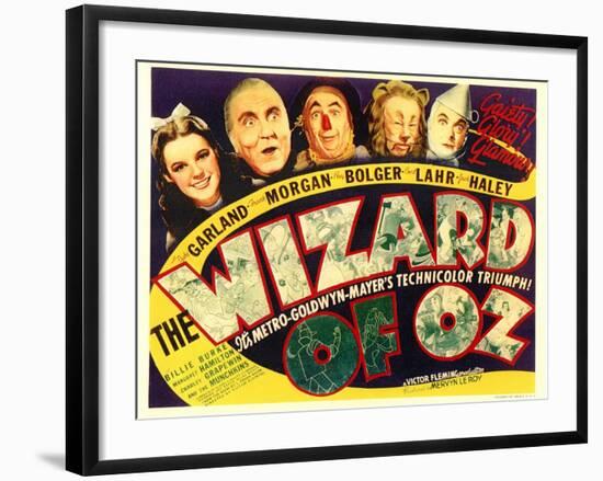 The Wizard of Oz, 1939-null-Framed Art Print