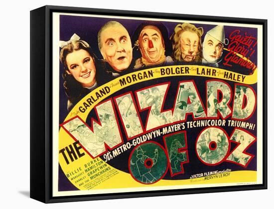 The Wizard of Oz, 1939-null-Framed Stretched Canvas