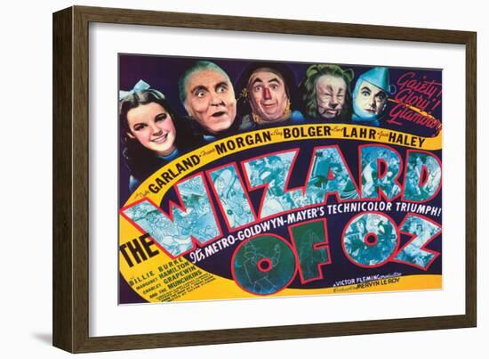 The Wizard of Oz, 1939-null-Framed Art Print