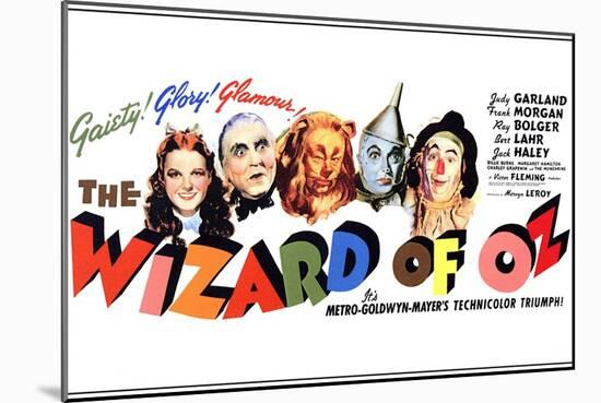 The Wizard of Oz, 1939-null-Mounted Art Print