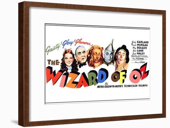 The Wizard of Oz, 1939-null-Framed Art Print