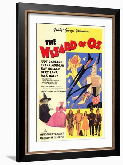 The Wizard of Oz, 1939-null-Framed Art Print