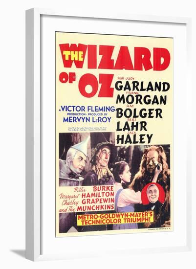 The Wizard of Oz, 1939-null-Framed Art Print