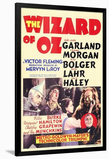 The Wizard of Oz, 1939-null-Framed Art Print