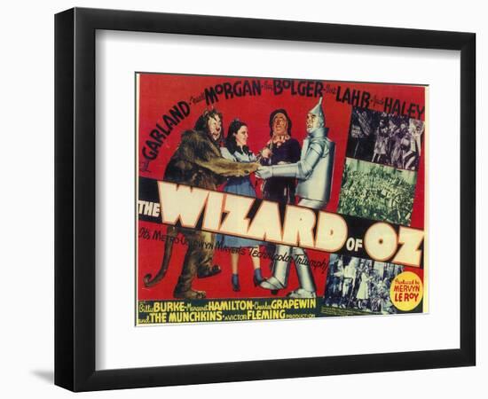 The Wizard of Oz, 1939-null-Framed Art Print