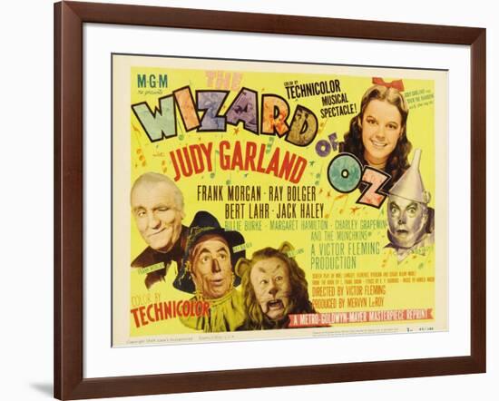 The Wizard of Oz, 1939-null-Framed Art Print