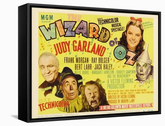 The Wizard of Oz, 1939-null-Framed Stretched Canvas