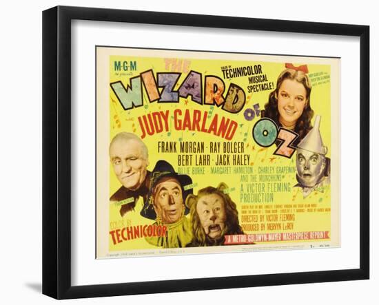 The Wizard of Oz, 1939-null-Framed Art Print