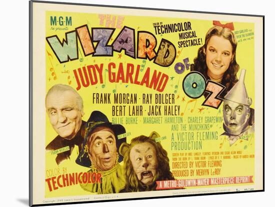 The Wizard of Oz, 1939-null-Mounted Art Print