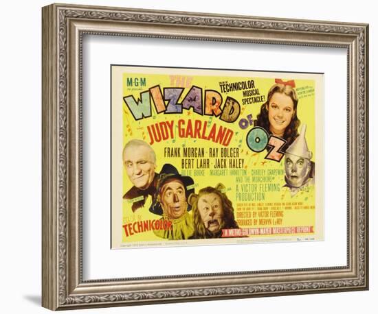 The Wizard of Oz, 1939-null-Framed Art Print