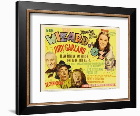 The Wizard of Oz, 1939-null-Framed Art Print