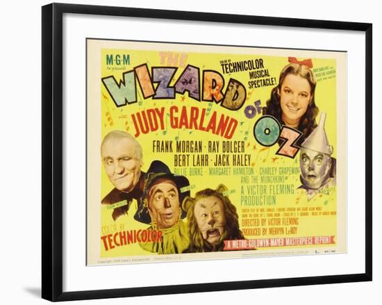 The Wizard of Oz, 1939-null-Framed Art Print