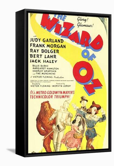 The Wizard of Oz, 1939-null-Framed Stretched Canvas