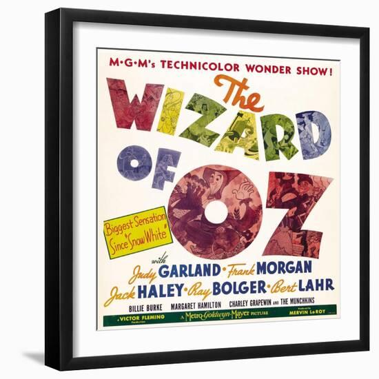 The Wizard of Oz, 1939-null-Framed Art Print