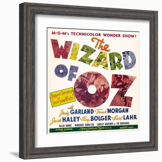 The Wizard of Oz, 1939-null-Framed Art Print