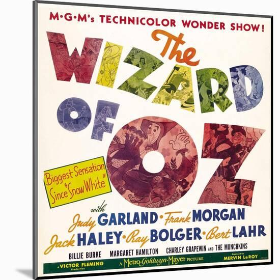 The Wizard of Oz, 1939-null-Mounted Art Print