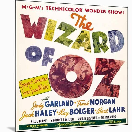 The Wizard of Oz, 1939-null-Mounted Art Print