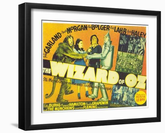 The Wizard of Oz, 1939-null-Framed Art Print