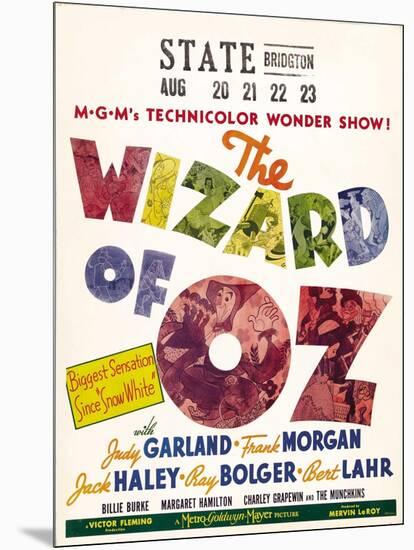 The Wizard of Oz, 1939-null-Mounted Art Print