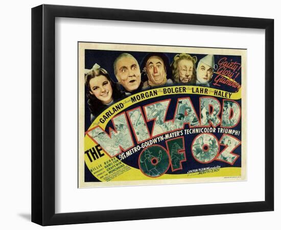 The Wizard of Oz, 1939-null-Framed Art Print