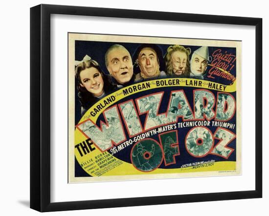 The Wizard of Oz, 1939-null-Framed Art Print