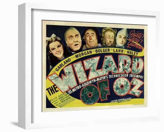 The Wizard of Oz, 1939-null-Framed Art Print