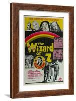 The Wizard of Oz, Australian Movie Poster, 1939-null-Framed Art Print