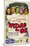 The Wizard of Oz, Australian Movie Poster, 1939-null-Mounted Art Print