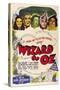 The Wizard of Oz, Australian Movie Poster, 1939-null-Stretched Canvas