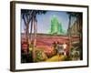 The Wizard of Oz, Bert Lahr, Ray Bolger, Judy Garland, Jack Haley, 1939-null-Framed Premium Photographic Print