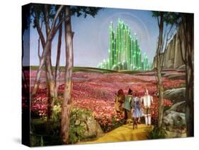 The Wizard of Oz, Bert Lahr, Ray Bolger, Judy Garland, Jack Haley, 1939-null-Stretched Canvas