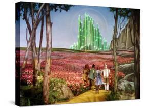 The Wizard of Oz, Bert Lahr, Ray Bolger, Judy Garland, Jack Haley, 1939-null-Stretched Canvas