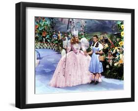 The Wizard of Oz, Billie Burke, Judy Garland, 1939-null-Framed Photo