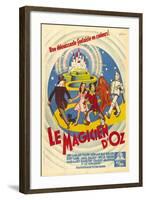 The Wizard of Oz, French Movie Poster, 1939-null-Framed Art Print