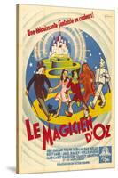 The Wizard of Oz, French Movie Poster, 1939-null-Stretched Canvas