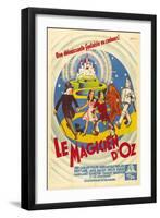 The Wizard of Oz, French Movie Poster, 1939-null-Framed Art Print