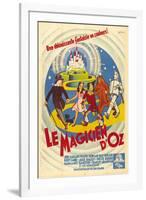 The Wizard of Oz, French Movie Poster, 1939-null-Framed Art Print