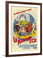 The Wizard of Oz, French Movie Poster, 1939-null-Framed Art Print