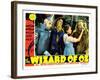 The Wizard of Oz, from Left: Jack Haley, Ray Bolger, Judy Garland, Bert Lahr, 1939-null-Framed Art Print