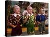 The Wizard of Oz, from Left: Jerry Maren, Harry Earles, 1939-null-Stretched Canvas
