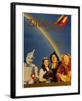 The Wizard of Oz, German Movie Poster, 1939-null-Framed Art Print