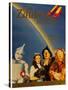 The Wizard of Oz, German Movie Poster, 1939-null-Stretched Canvas