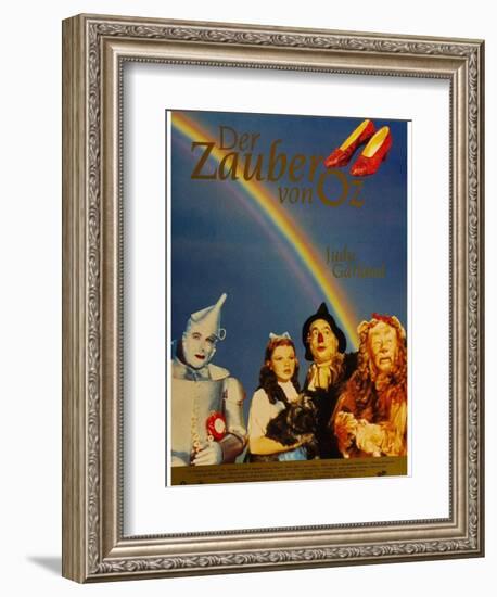 The Wizard of Oz, German Movie Poster, 1939-null-Framed Art Print