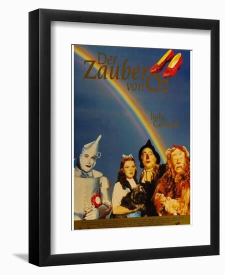 The Wizard of Oz, German Movie Poster, 1939-null-Framed Art Print